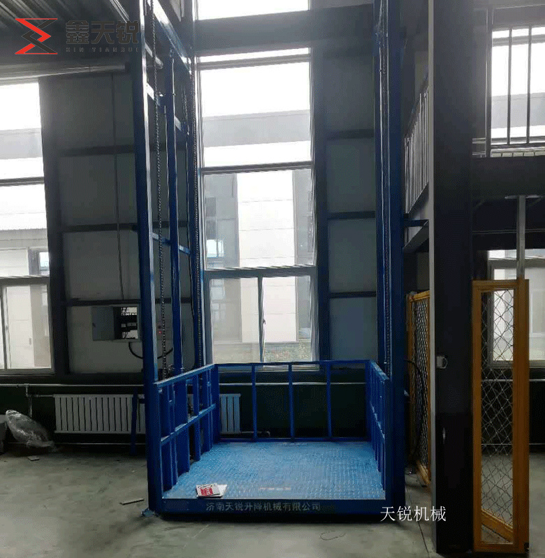 阜阳导轨式升降机验收合格