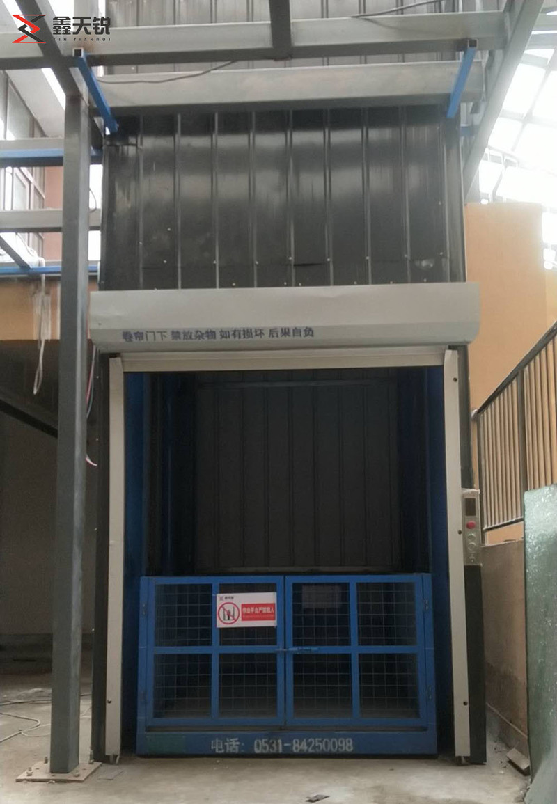阜阳双轨双缸液压货梯